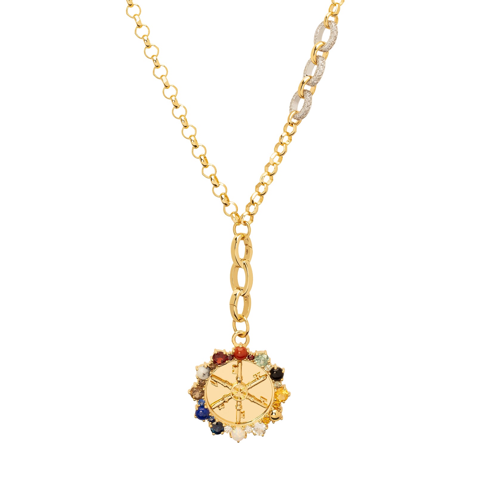 Foundrae Aether Large Medallion - Charms & Pendants - Broken English Jewelry